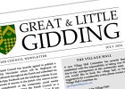 Great Gidding and Little Gidding Parish Council Newsletter