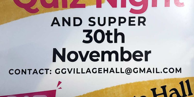 Quiz Night and Supper