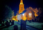 St Michael's Church, Great Gidding at night - photo by Paul Hargrave