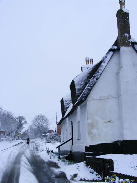 Great Gidding in the snow March 08