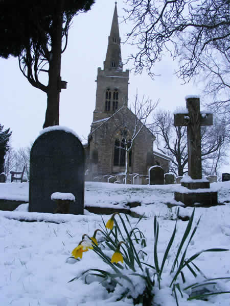 Great Gidding in the snow March 08